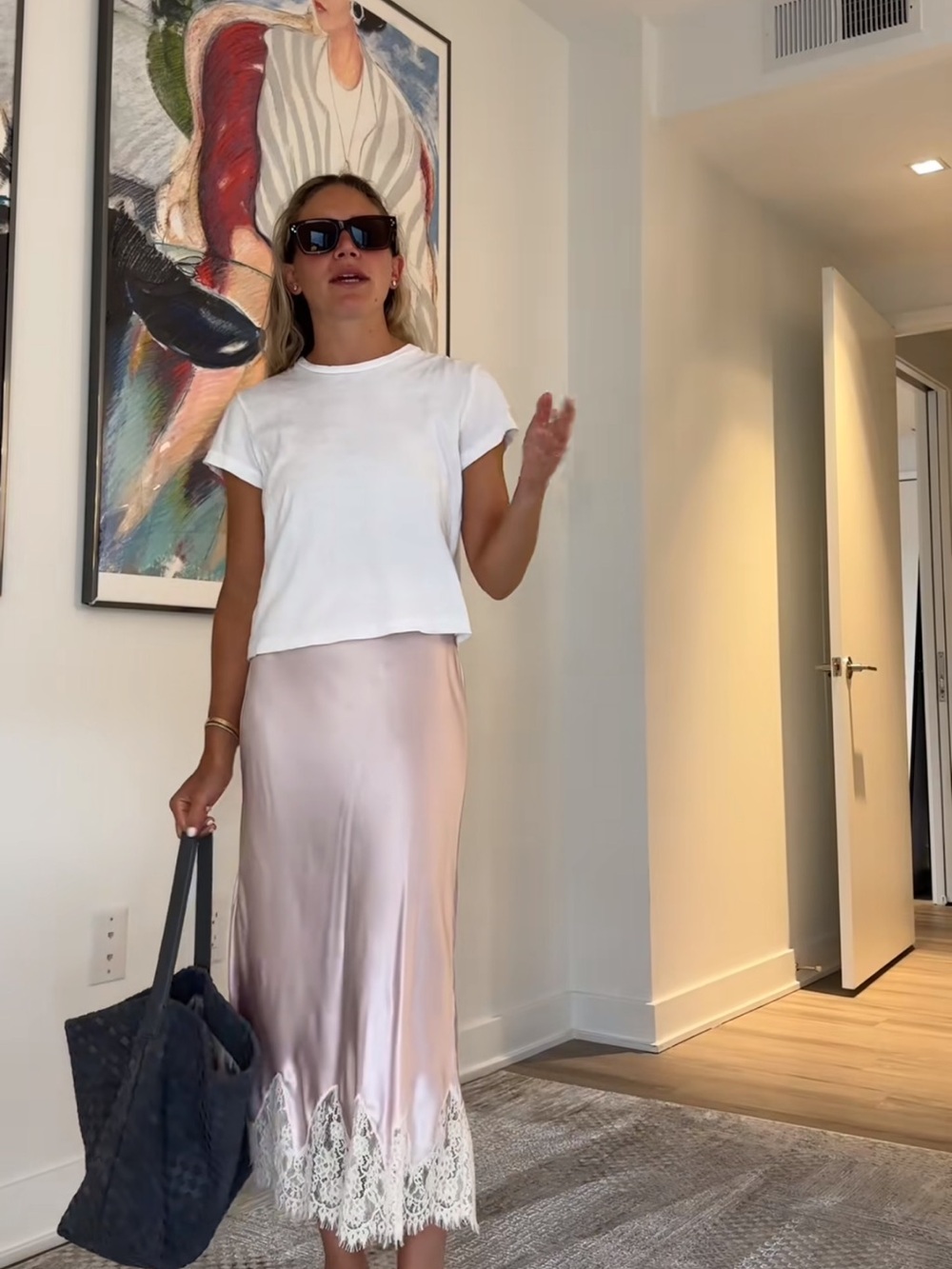 Reformation Carolina Satin Maxi Skirt XS - Picture 6 of 11